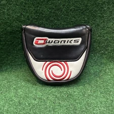 Odyssey  O Works Mallet Putter Headcover Excellent Condition Fast Shipping