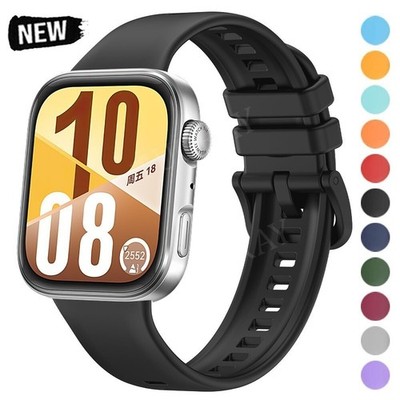 For Huawei Watch Fit 4 Fit 4 Pro Fit 3 Sports Silicone Watch Strap Band Bracelet