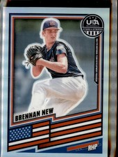 2026 Panini Stars & Stripes Prizm USA #189 Brennan New Base Prizms Silver