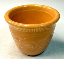 Oven Serve Homer Laughlin Ramekin Custard Dip Bowl Pumpkin Orange USA Vintage
