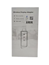 BRAIDOL Q8PLUS Wireless HDMI Display Dongle Adapter Gunmetal Case OPEN BOX