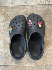 Kids Crocs Size M2 / W4 Minecraft Jibbitz
