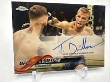 Marketplace image: Td Dillashaw 2018 Chrome Superfractor Auto 1/1 UFC- 5750