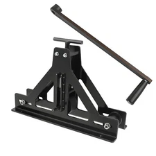 Manual Square Tube Pipe Roller Rolling Bender Mild Steel Copper Tool Black