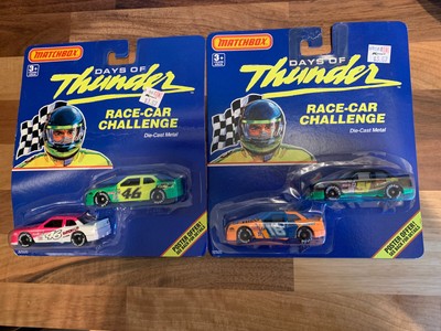 Lot 4 Vintage DAYS OF THUNDER 1/64TH Diecast 1990 MATCHBOX ...