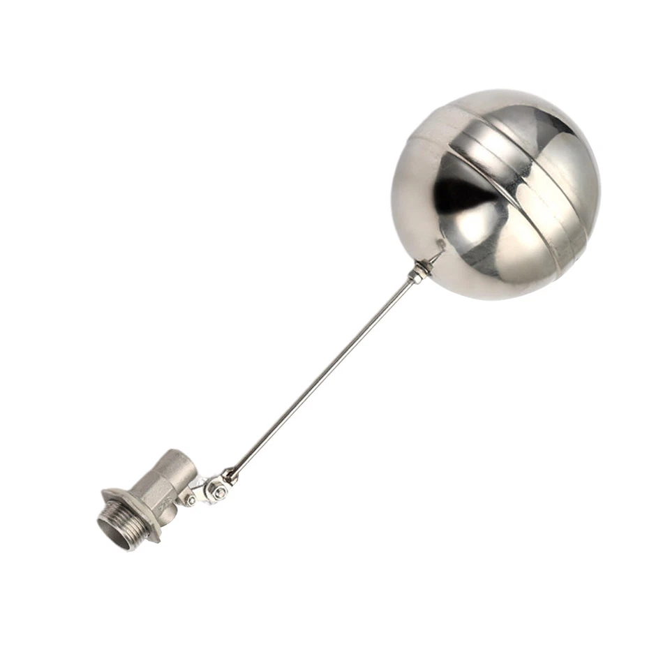 New DN15 1/2" Stainless Steel Floating Ball Valve Adjustable Water Level Toll - Image 4 of 4