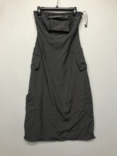 NWT Fashion Nova Women Strapless Cargo Midi Dress Size Medium B254 -24
