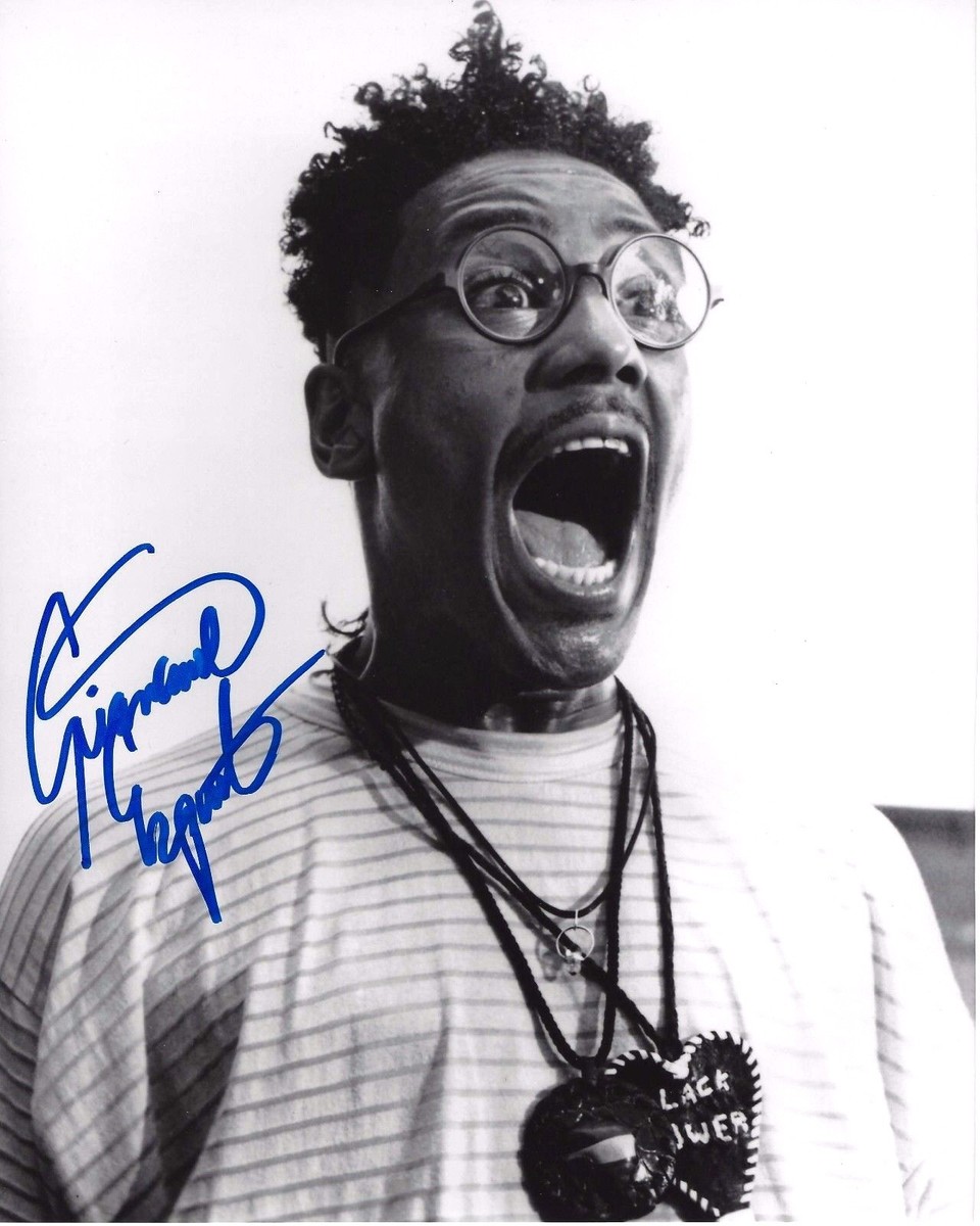 ACTOR GIANCARLO ESPOSITO SIGNED DO THE RIGHT THING MOVIE 8x10