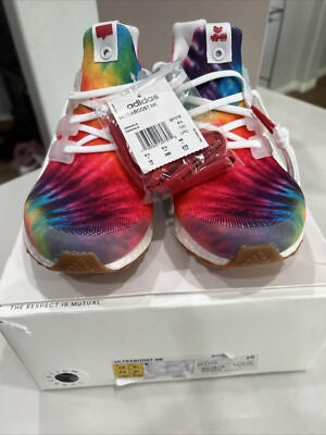 DS-Adidas Consortium x Nice Kicks Ultraboost EF7775 WOODSTOCK 50th Anniv SZ-10