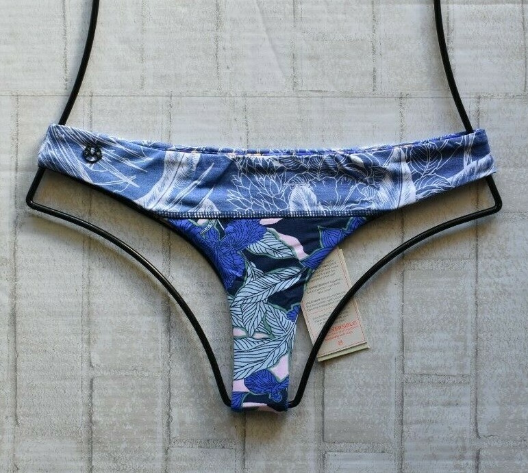 Costume Intero Da Donna Maaji Reversibile Stampa Floreale, Taglia M, Fondo Bikini Multicolore In Nylon