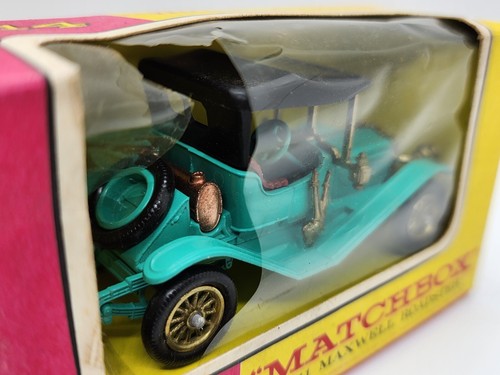 Matchbox modelli di un tempo Y-14 1911 MAXWELL ROADSTER nuovo con scatola buone condizioni - Foto 3 di 7