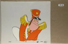 Back To The Future Original Production Drawing And Cel 95-52 Used Cond.