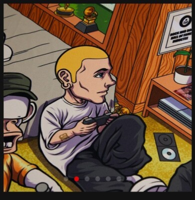 Eminem Shady Pro-Quality Deskmat Fortnite Capsule Limited Edition