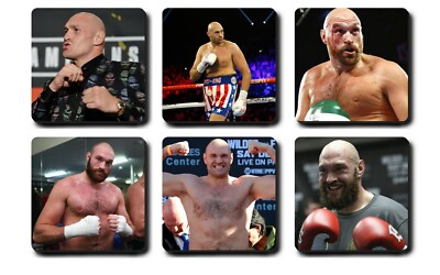 Tyson Fury Untersetzer - Becher - Hartholz - Boxen Champ Boxer - Geschenk - Untersetzer