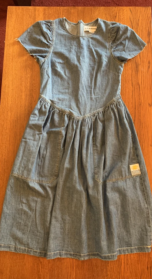 LF markey denim dress  Foto 3 de 4