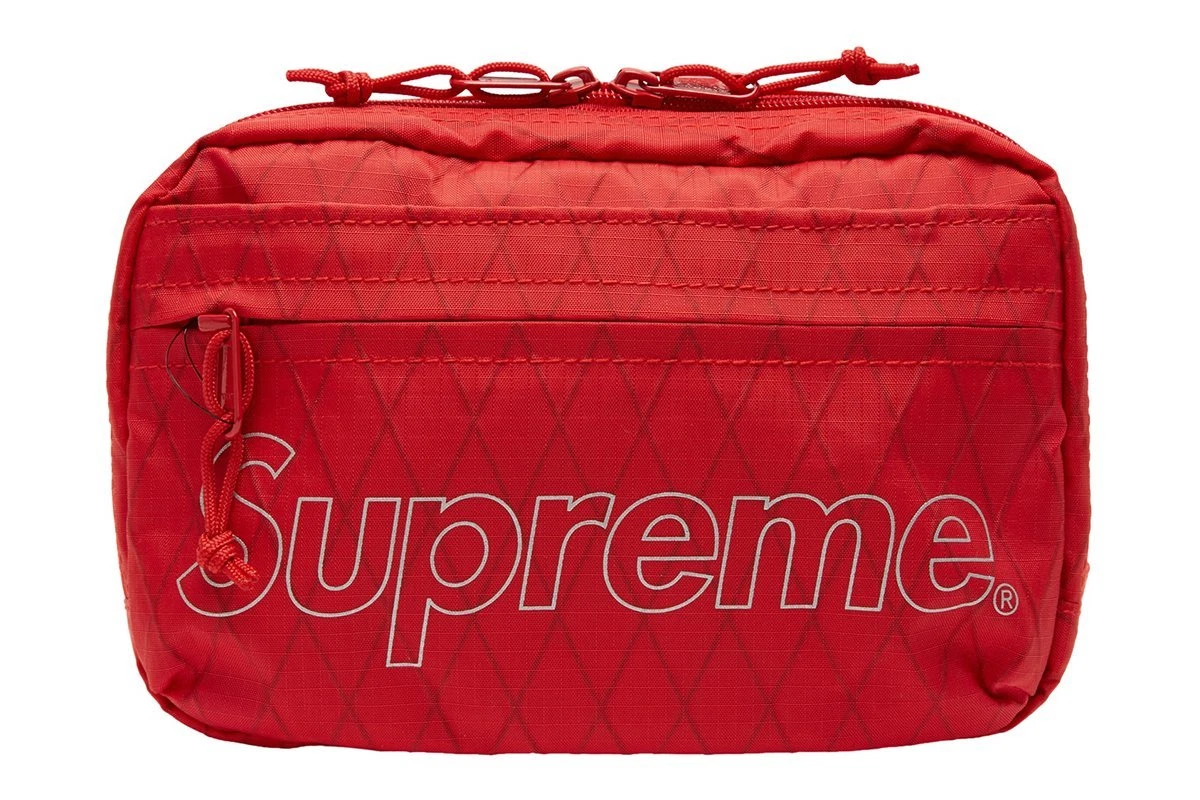 2018 F/W Supreme sac bandoulière rouge
