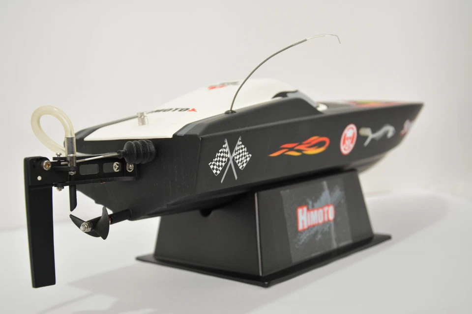 HIMOTO ST745 Motoscafo Elettrico STEALTH INTERCEPTOR 1/6 SPEEDBOAT HIMOTO STEALT - Immagine 3 di 4