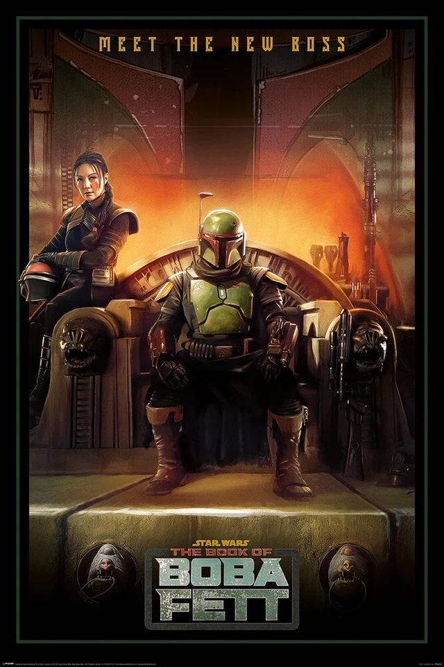 Poster STAR WARS - The Book of Boba Fett - Meet The New Boss 61x91,5cm 59633