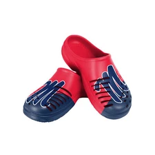 FOCO NCAA Men's Ole Miss Rebels 2023 Colorblock Big Logo Clogs