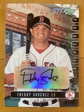 FREDDY SANCHEZ 2003 Donruss Studio Baseball Card AUTO AUTOGRAPH #11 #'d 118/150