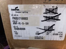 New Cooper Lumark HPMP-PC-70-120V-LL High Pressure Sodium 70 WATT Lamp