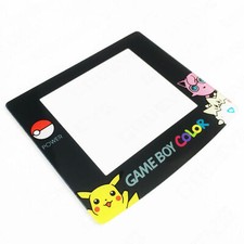 Game Boy Color GBC Replacement Screen Lens Cover Pokemon Pikachu Jigglypuff NEW