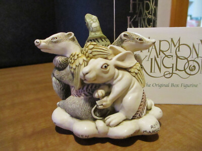 Harmony Kingdom Roadkill Road Kill Rabbit Turtle Badger Squirrel Bomb
