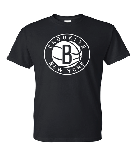 T-shirt Brooklyn Nets logo BKLN - taglie S-5XL e bambini giovani - Foto 13 di 30