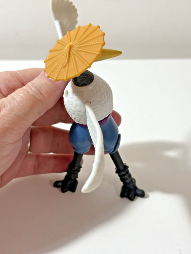 2011 McDonald's Kung Fu Panda Master Crane Twist Turn Figure Toy - Picture 7 of 7