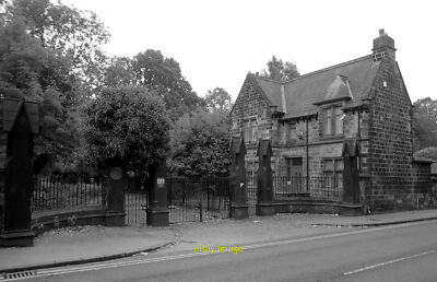 Photo 12x8 Entrance to Beckett Street Cemetery Leeds  c2021