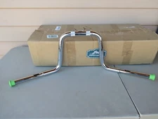 MoKitDora 10.25" Rise 1-1/4" Fat 1.25" Clamp Ape Hangers Handlebar for Harley Ch