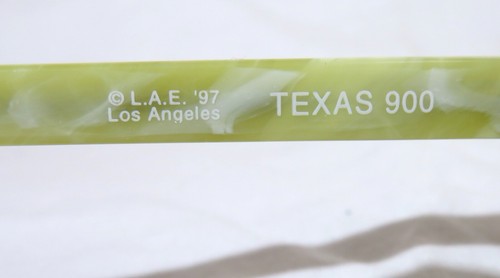 l.a. Eyeworks "Texas" 900 Sunglasses, lime green plastic frames, stylish from 97 - Picture 9 of 12