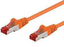 Intellinet Cavo di rete Patch in rame Cat. 6 Arancione SFTP LSZH 5m