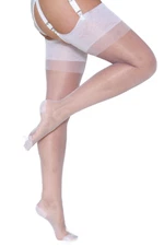 GIO RHT Stockings / Nylons WHITE - Limited Edition Size M from NYLONZ