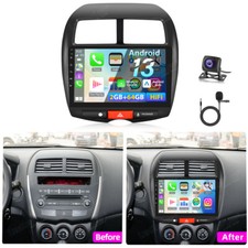 10" per Mitsubishi ASX 2010-2019 GPS autoradio Bluetooth senza fili CarPlay 2G+64G