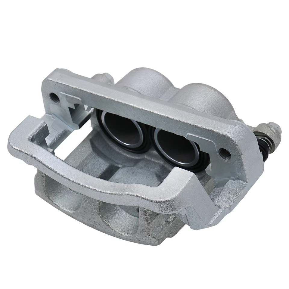 Pair Front Brake Calipers w/ Brackets For 2005-2012 Ford F-250 F-350 Super Duty Foto 2 de 4