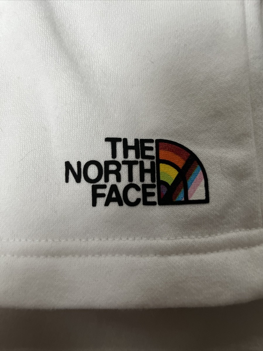 ★★THE NORTH FACE★★ White Label Women's Lettering Short S The North Face Men's White Fleece Shorts - Size Small LGBT