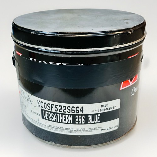 KOHL & MADDEN **BLUE** OFFSET PRINTING INK OIL BASED 1 LB PANTONE # 296 BLUE
