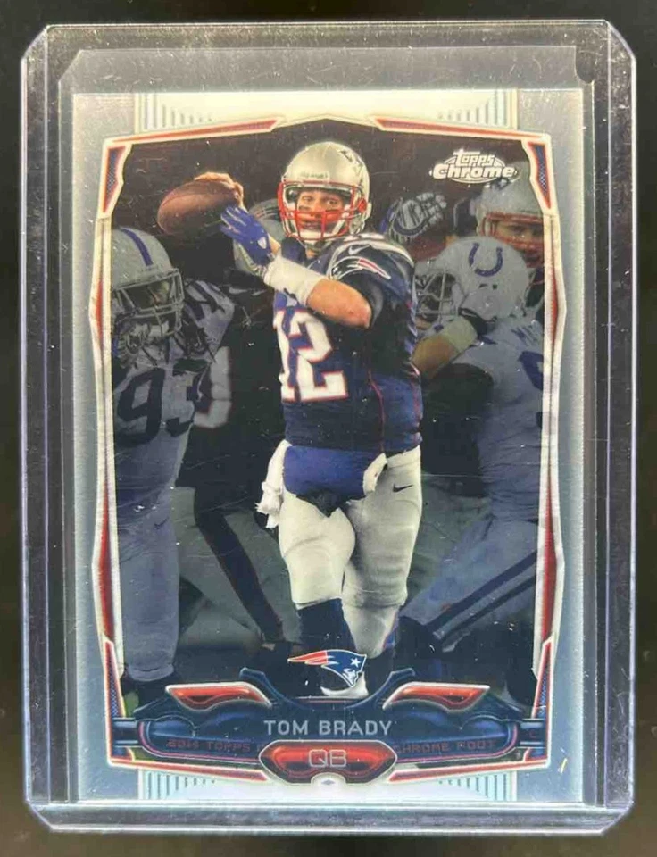 2014 Topps Chrome Tom Brady #62a 爱国者队