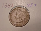 1883 INDIAN HEAD CENT XF + PQ POPULAR DATE SHIPS FREE