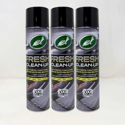 3 Pack - Turtle Wax 54352 Fresh Clean-Up Multi-Purpose Foam Cleaner, 22oz