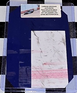 CARSON HOCEVAR RACE USED SHEETMETAL 2026 DARLINGTON #77 DELAWARE LIFE NASCAR C10