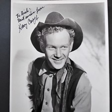 Harry Carey Jr SIGNED Photo TV Movie Actor Rio Grande The Searchers Westerns