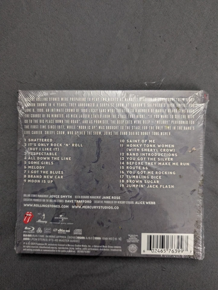 THE ROLLING STONES - Welcome to Shepherd's Bush - 2CD / Blu-Ray - 2024 - NEW - Image 2 of 4