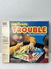 ⏹️ Vintage 1986 Pop-O-Matic TROUBLE Board Game Milton Bradley