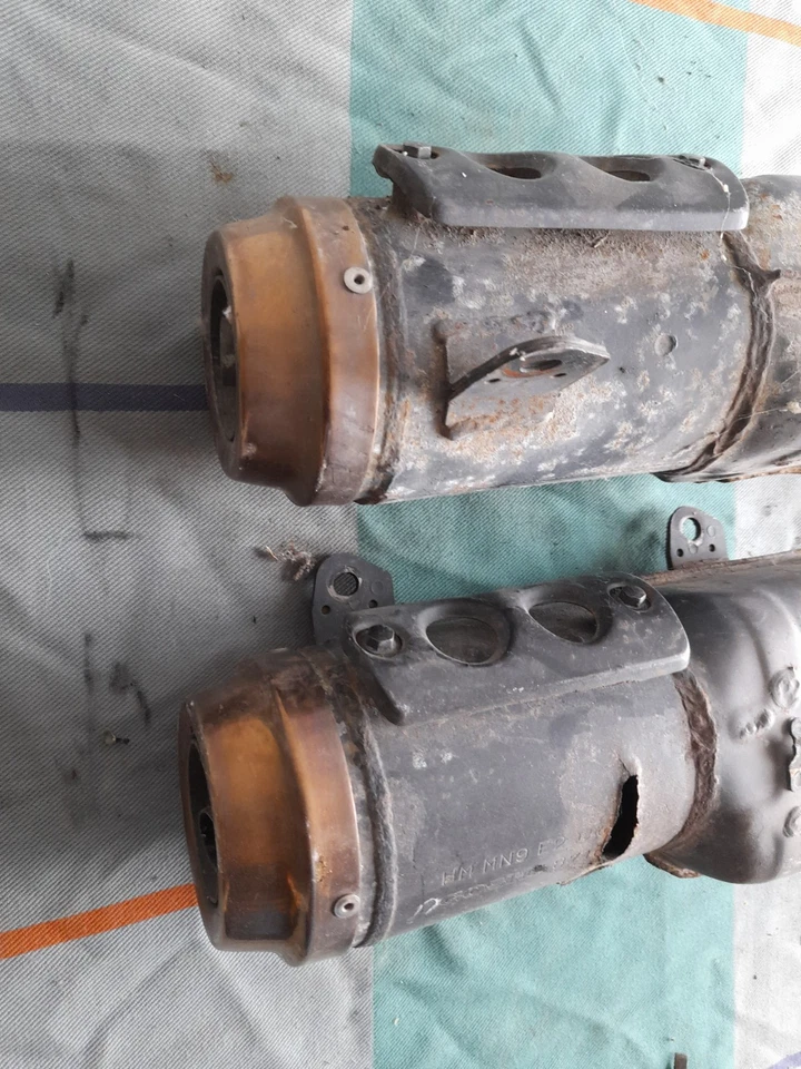 Marmitte Scarichi Terminali Originali Honda NX 650 Dominator (Da Saldare) - Imagen 3 de 3