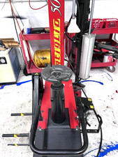 Corghi Artiglio 50 Tire Machine Like New With Tire Lift 2 Arm Helper With Beat B