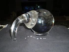 Steuben Glass Elephant - Trunk Down - Signed - Very Good Condition - #8268