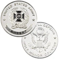 Army Expert Shooting Challenge Coin