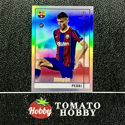 PEDRI RC REFRACTOR TOPPS MERLIN CHROME UEFA 2020-21 BARCELONA